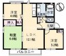 サンホーム日吉　A棟 3LDKの間取り