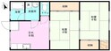 箕島コーポの間取図