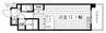学生会館フォレスタ川崎医大西 1Rの間取り