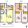 ヴィラ　ジャスティス　Ｂ 3LDKの間取り
