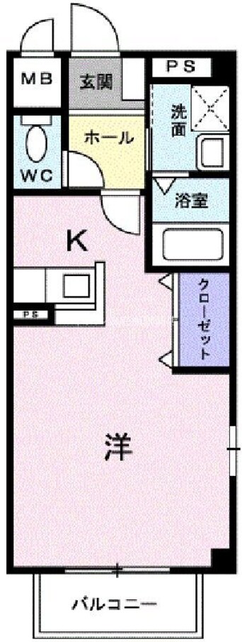 間取図 フラン・カーサ