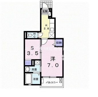 間取図 グランソレイユ