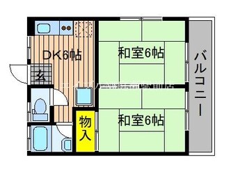 間取図 多賀コーポ