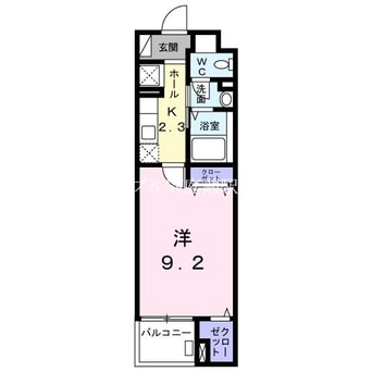 間取図 ＳＵＮ１６浜町