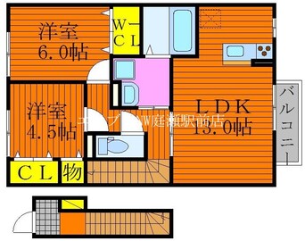 間取図 サンセリテＩＴＡＮＯ　Ｄ棟