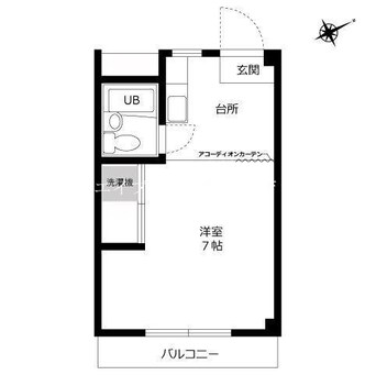 間取図 ホワイトメゾン学南1棟