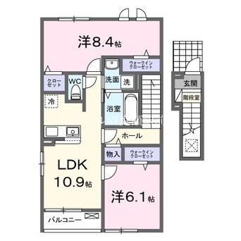 間取図 ホワイトハウス