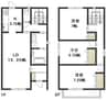 KT津島西坂　B 3LDKの間取り