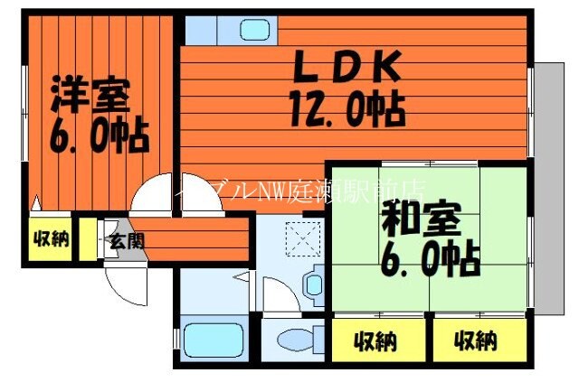 間取り図 楠小路　Ｂ棟