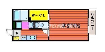 間取図 カフェテリアワケⅢ
