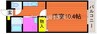 成和第６ビル 1Kの間取り