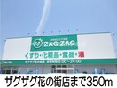 ザグザグ花の街店(ドラッグストア)まで350m フレッシュさんわい