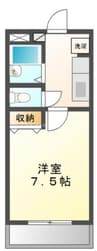 ドリームタウン 1Kの間取り
