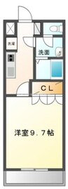 アイディールＮ 1Kの間取り