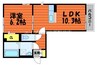 Tic・Tic中庄 1LDKの間取り