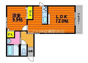 間取図 プリモ・アモーレB棟