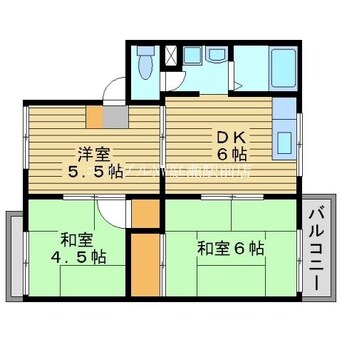 間取図 サニークレスト一宮