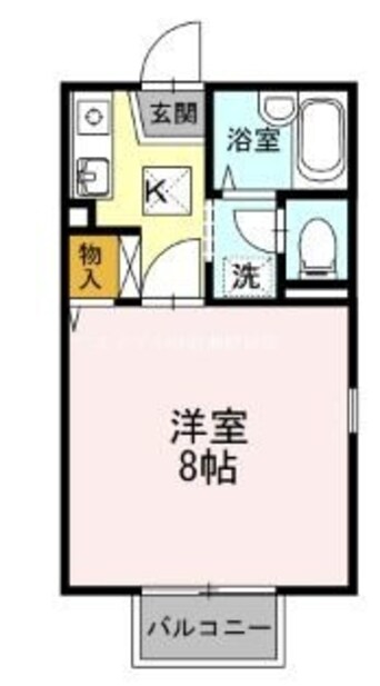 間取図 コーポ向日葵