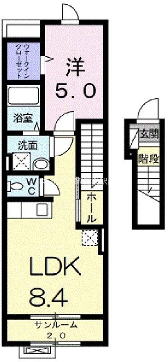 間取図 Ｎｅｏ　Ｃｉｔｙ庭瀬