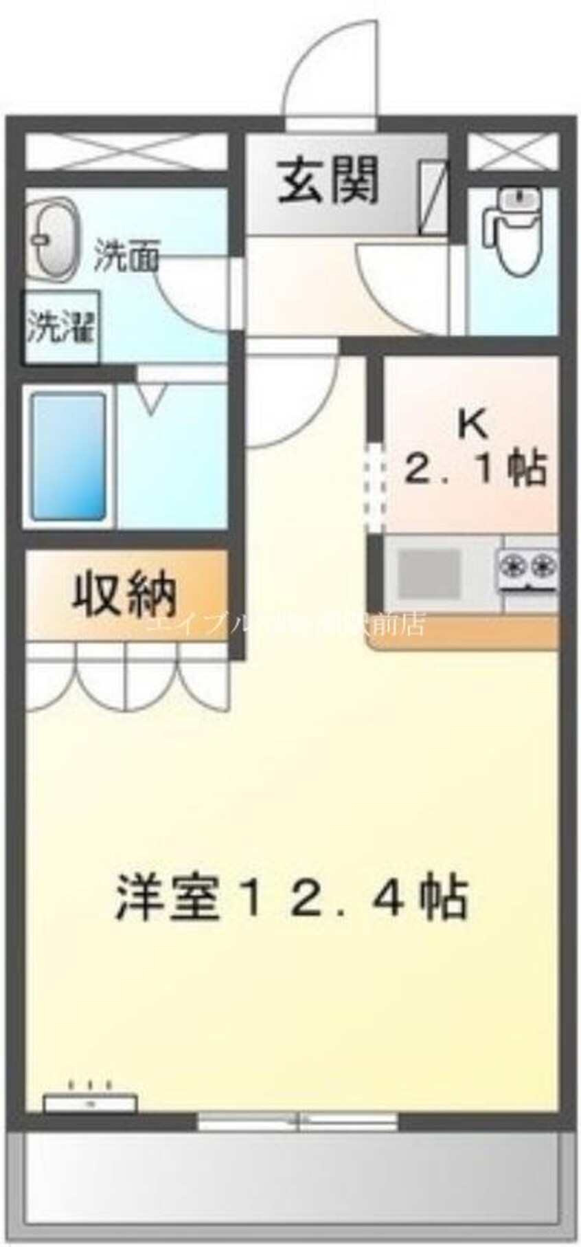 間取図 サン・プレイン