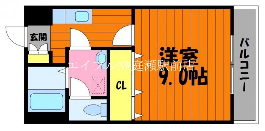 間取図 サンシャイン中庄