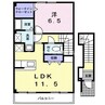 ニルヴァーナ　ウーノ 1LDKの間取り