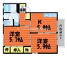 パークヒル　Ｃ棟 2Kの間取り