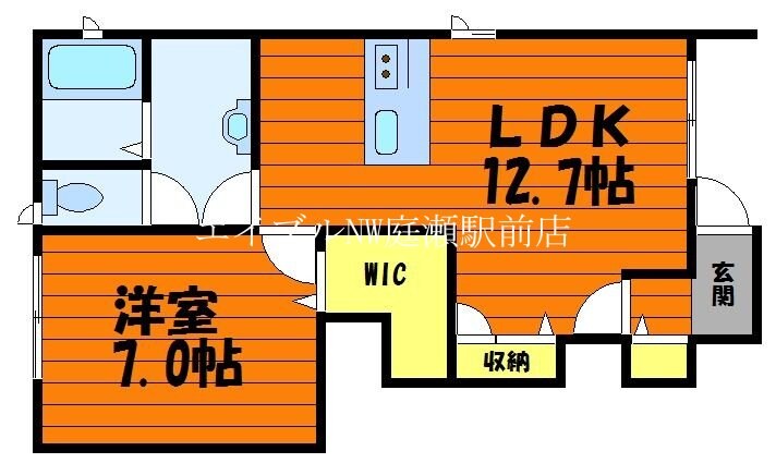 間取り図 コンフォールK　C
