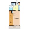 メゾン北寺 1Kの間取り