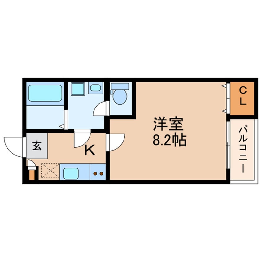 間取図 東海道本線/浜松駅 バス25分与進小学校下車:停歩1分 1階 築18年