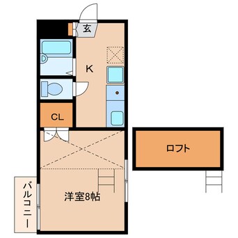 間取図 ガーデンコート上島