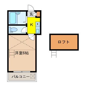 間取図 メゾンシマヅ