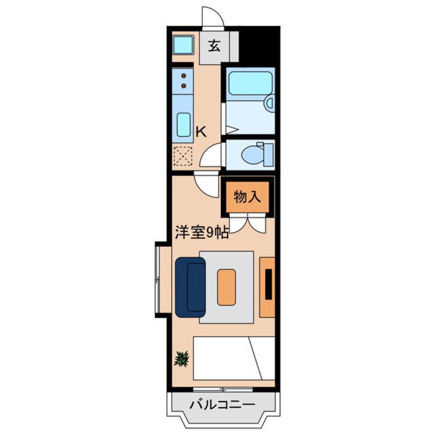 間取図 リベルテⅡ