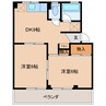Esperanza～希望～ 2DKの間取り