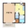 セフィラＫ 1Kの間取り