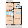 W residence 2LDKの間取り