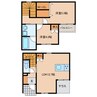 メゾンエムズ 2LDKの間取り