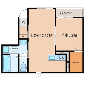 間取図 Claritt　(クラリット）