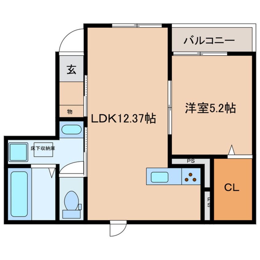 間取図 Claritt　(クラリット）