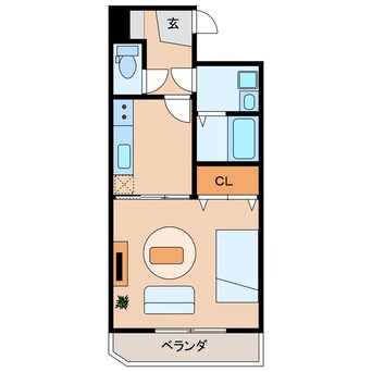間取図 鴨江レジデンス