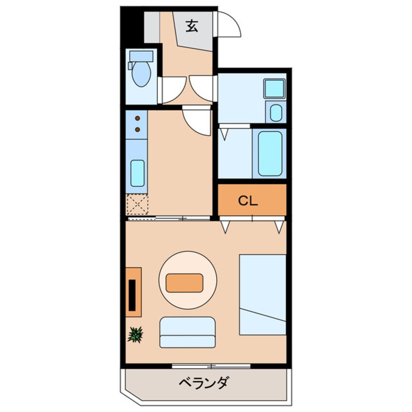 間取図 鴨江レジデンス