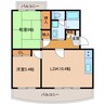 東海道本線/浜松駅 バス:10分:停歩6分 1階 築29年 2LDKの間取り