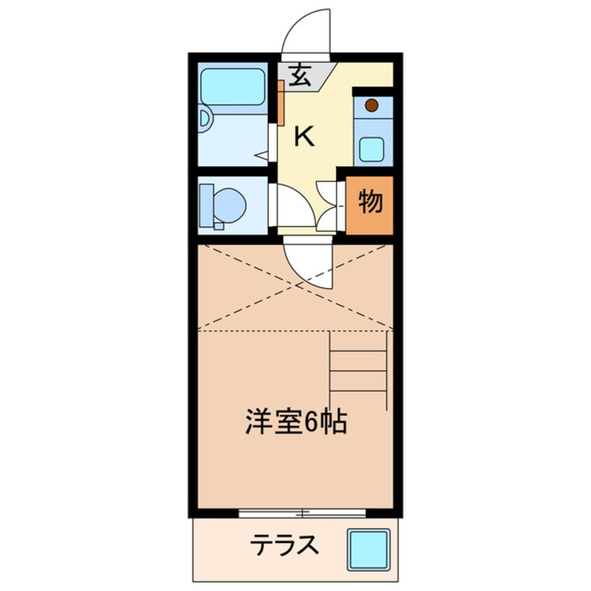 間取図 ハイム駅南