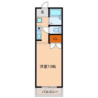 間取図 レジーナ海老塚