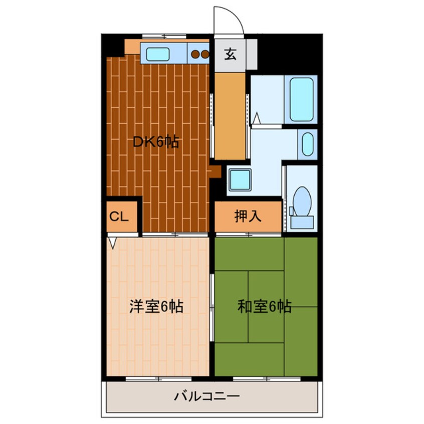 間取図 シニアステージしかたに