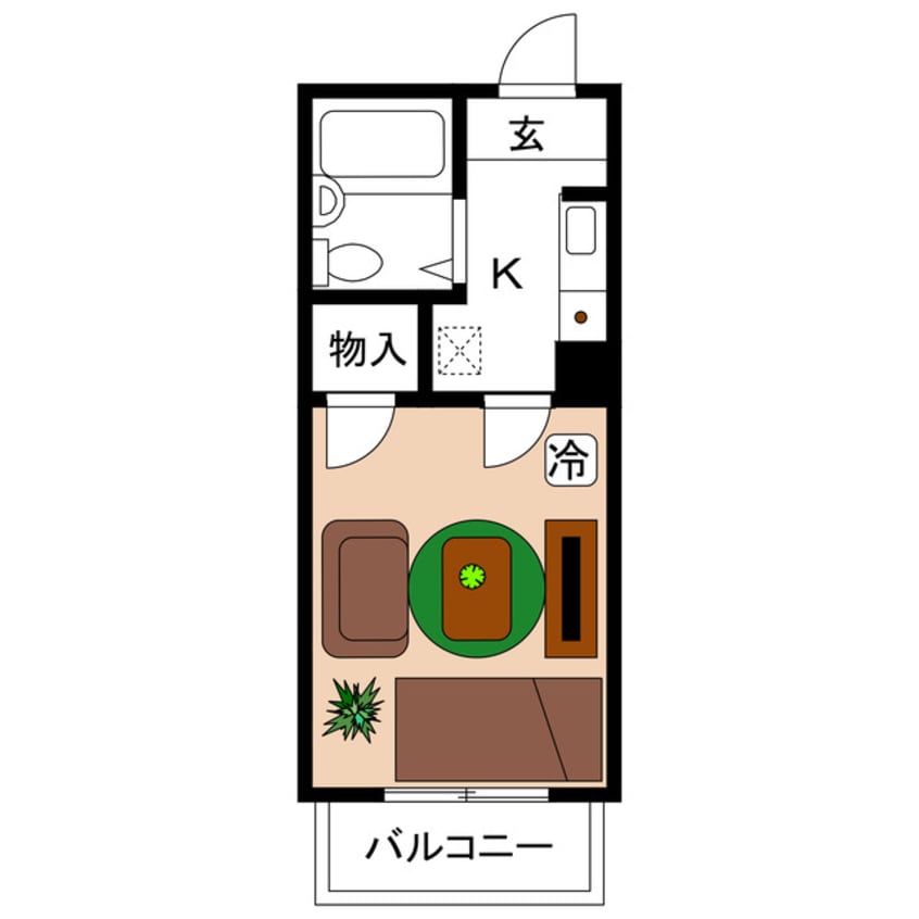 間取図 デル・フィオーレ