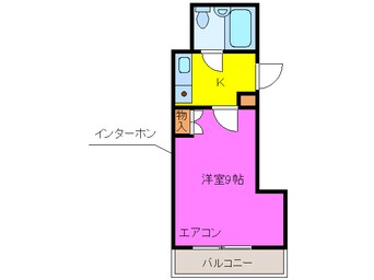 間取図 カゼエルＢＩＧ北寺島