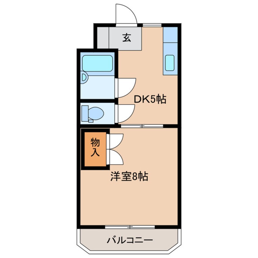 間取図 マンハイム伊藤Ⅰ