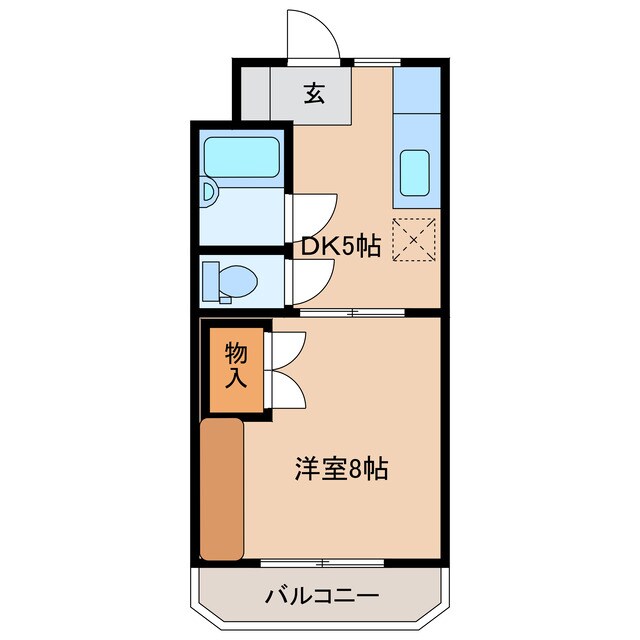 間取り図 マンハイム伊藤Ⅰ