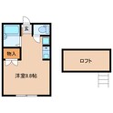 cocosumu Ⅰの間取図